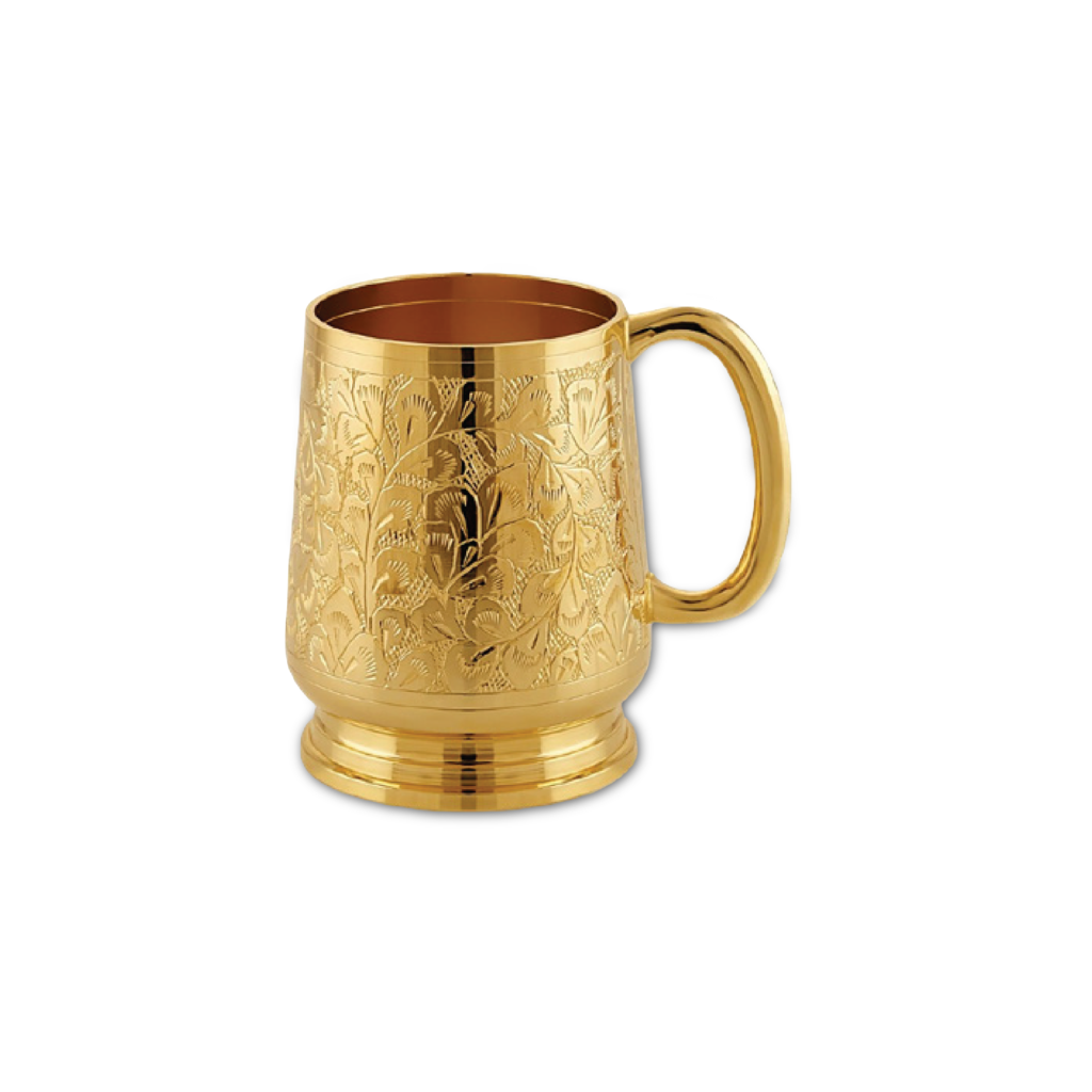 24K Gold Plated Beer Mug