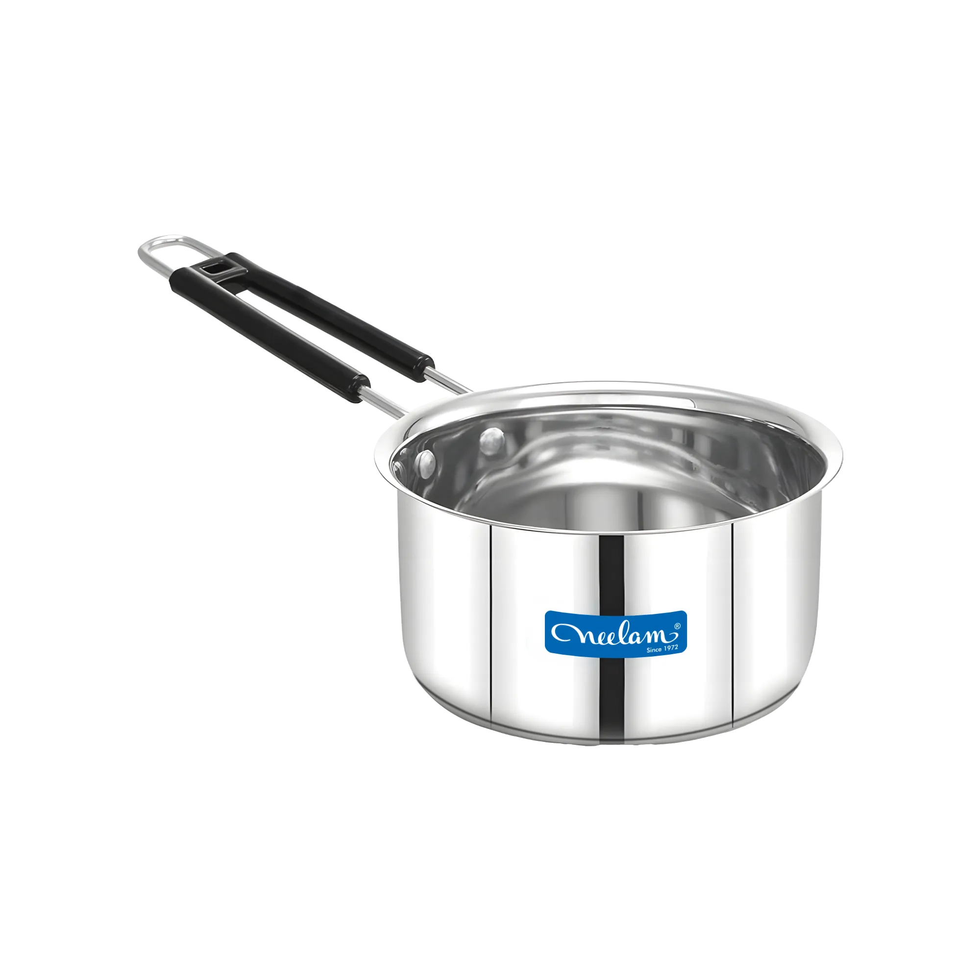 Neelam Stainless Steel Wire Handle I/B Saucepan 10×13 Per KG