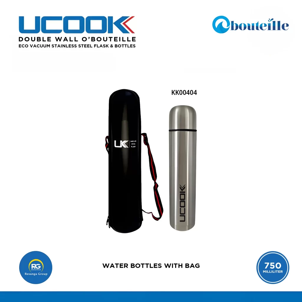 Stainless Steel Double Wall Water Bottle 750ml (KK00404)