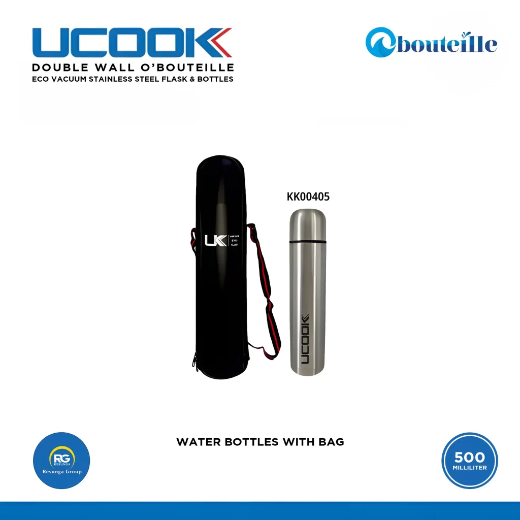 Stainless Steel Double Wall Water Bottle 750ml (KK00405)