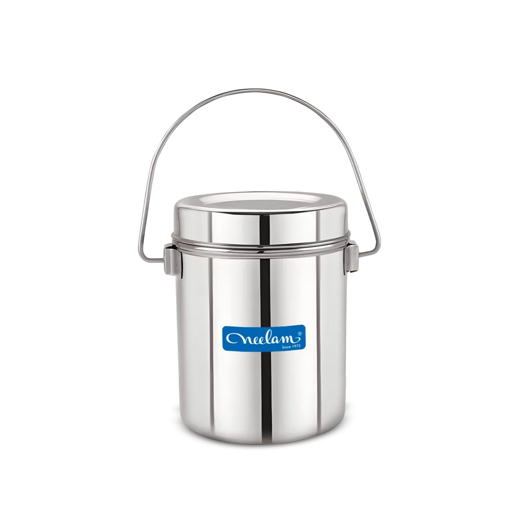 Neelam Stainless Steel Milkpot 15×18, Per KG