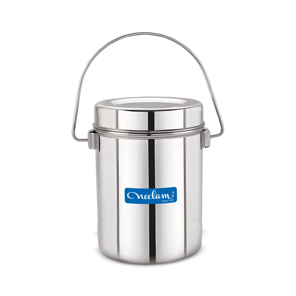 Neelam Stainless Steel Milkpot 19×24, Per KG