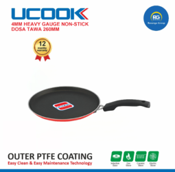 Ucook 4MM Heavy Gauge NS Dosa Tawa 260mm