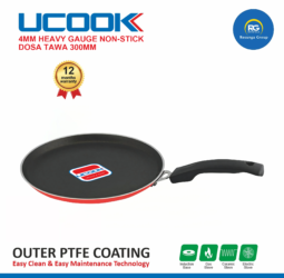 Ucook 4MM Heavy Gauge NS Dosa Tawa 300mm