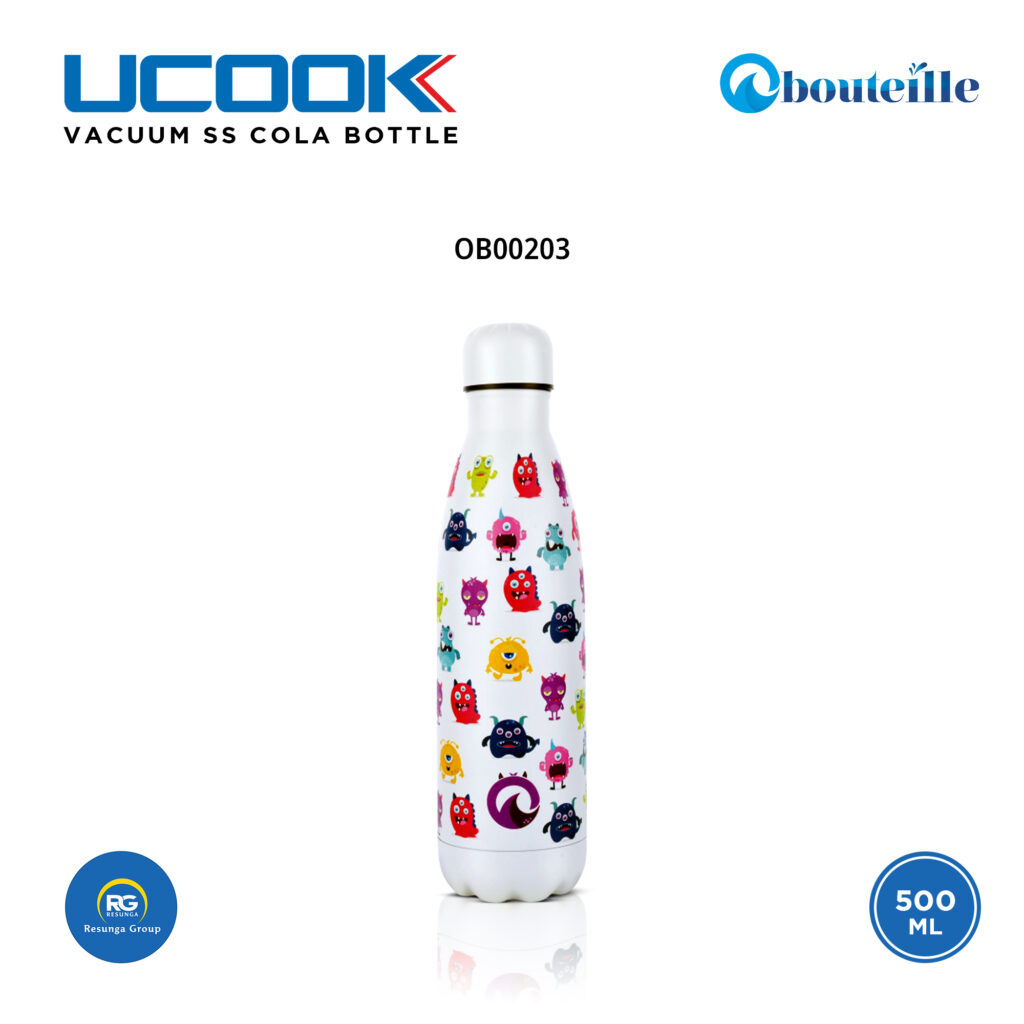 Vacuum Insulated Stainless Steel Cola Bottle 500ml (OB00203)