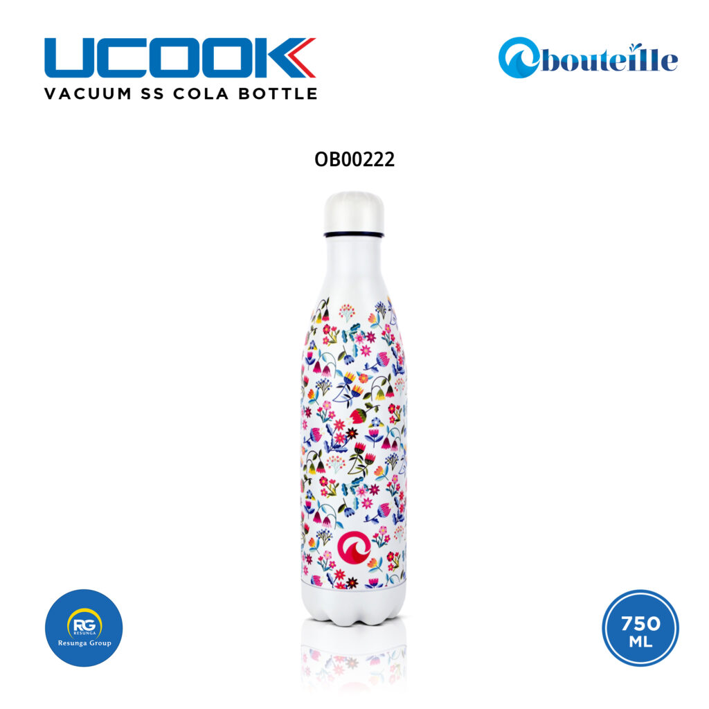 Vacuum Insulated Stainless Steel Cola Bottle 750ml (OB00222)