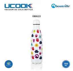 Vacuum Insulated Stainless Steel Cola Bottle 750ml (OB00223)