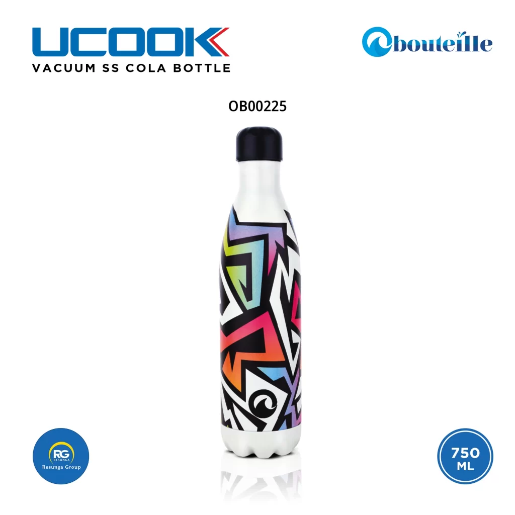 Vacuum Insulated Stainless Steel Cola Bottle 750ml (OB00225)