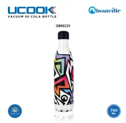 Vacuum Insulated Stainless Steel Cola Bottle 750ml (OB00225)