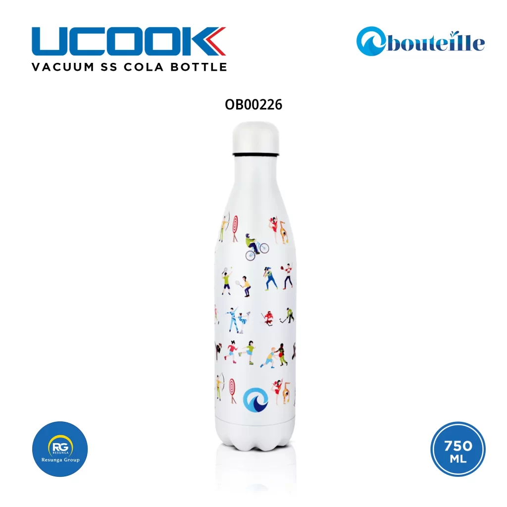 Vacuum Insulated Stainless Steel Cola Bottle 750ml (OB00226)