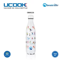 Vacuum Insulated Stainless Steel Cola Bottle 750ml (OB00226)