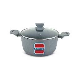 Ucook NS Forged Pro-X2 Casserole Spatter Grey 240mm