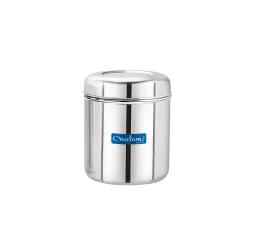 Neelam Stainless Steel Russian Deep Dabba 7×9, Per KG