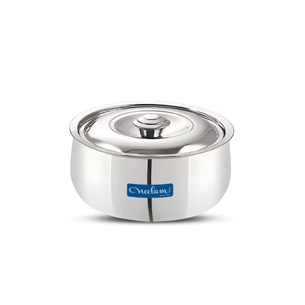 Neelam Stainless Steel Sizzling Belly Hot Pot 4