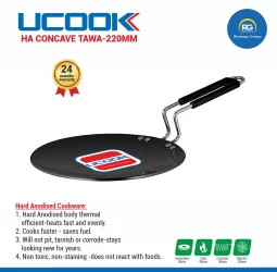 Ucook HA Concave Tawa 220mm/4.06mm