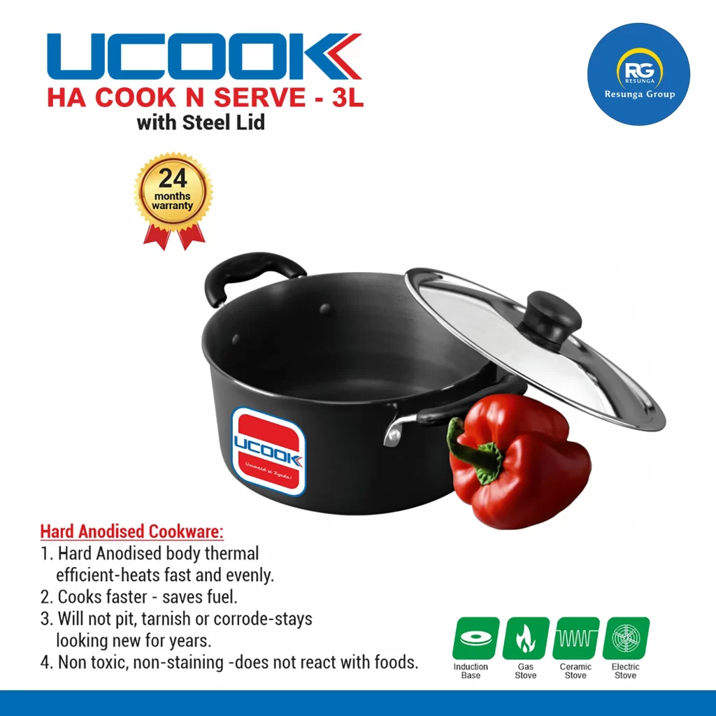 Ucook HA Cook N Serve 3Ltr