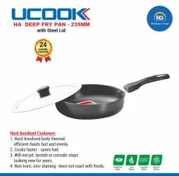 Ucook HA Deep Fry Pan 235mm/3.25mm