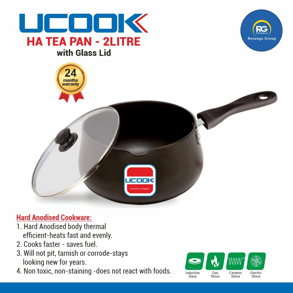 Ucook HA Tea Pan 2Ltr