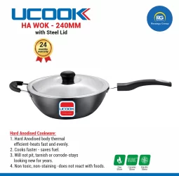 Ucook HA Wok 240mm/3.25mm