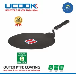 Non-Stick Flat Dosa Tawa 280mm