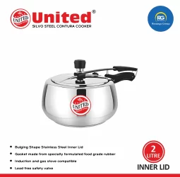 United Silvo Steel Contura Induction Cooker 2Ltr