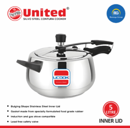 United Silvo Steel Contura Induction Cooker 5Ltr