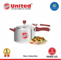 United Ustaad Inner Lid Cooker 3Ltr