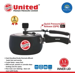 United Gold Eco Pranzo Non-Induction Pressure Cooker 1.5Ltr