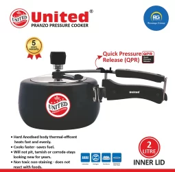 United Gold Eco Pranzo Non-Induction Pressure Cooker 2Ltr