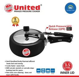 United Pranzo Induction Pressure Cooker 3.5Ltr