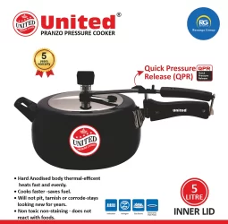 United Gold Eco Pranzo Non-Induction Pressure Cooker 5Ltr