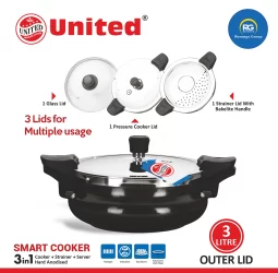 United Smart 3 in 1 Cooker 3Ltr