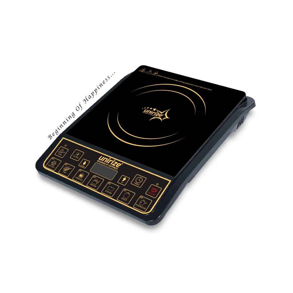 Unirize Induction Cooker (UR-AI-4) Push Button/ 1400 Watts