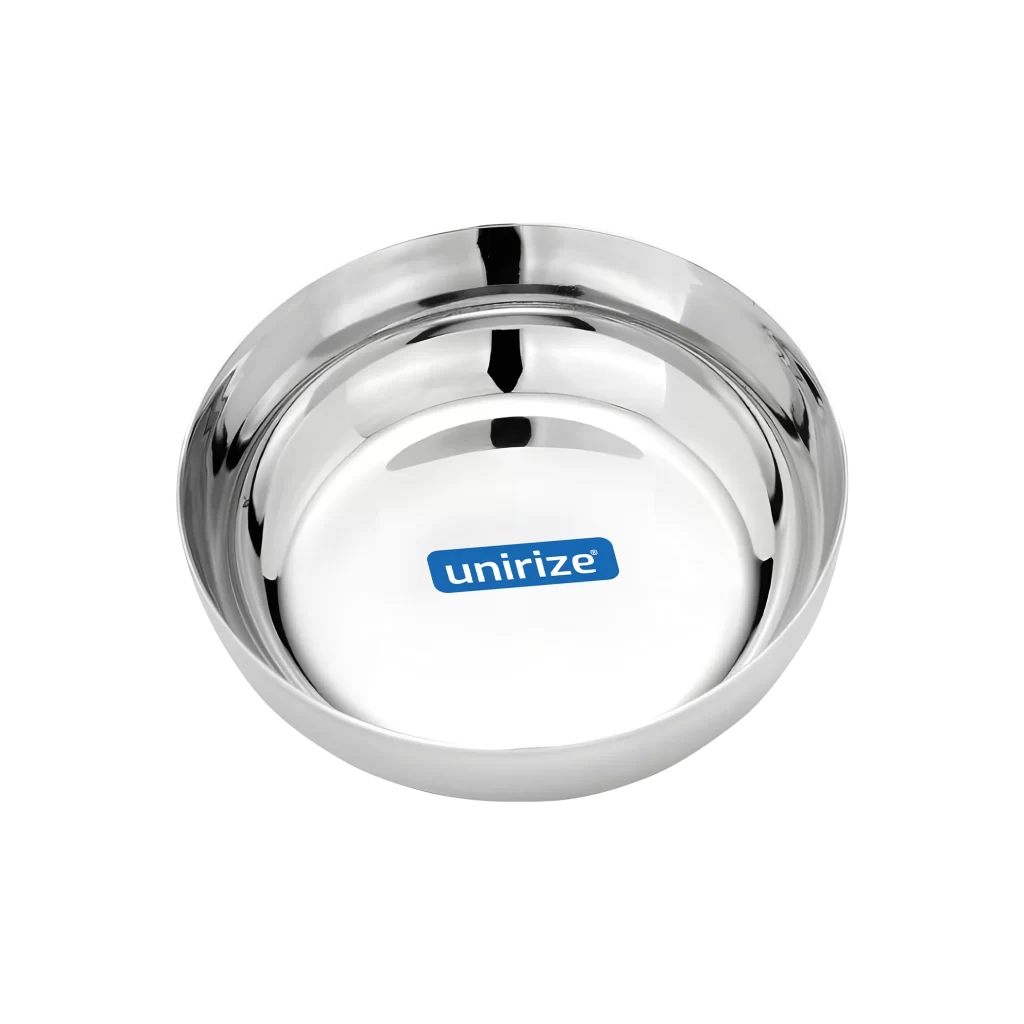 Unirize Stainless Steel Halwa Plate 6″ (1Kg)