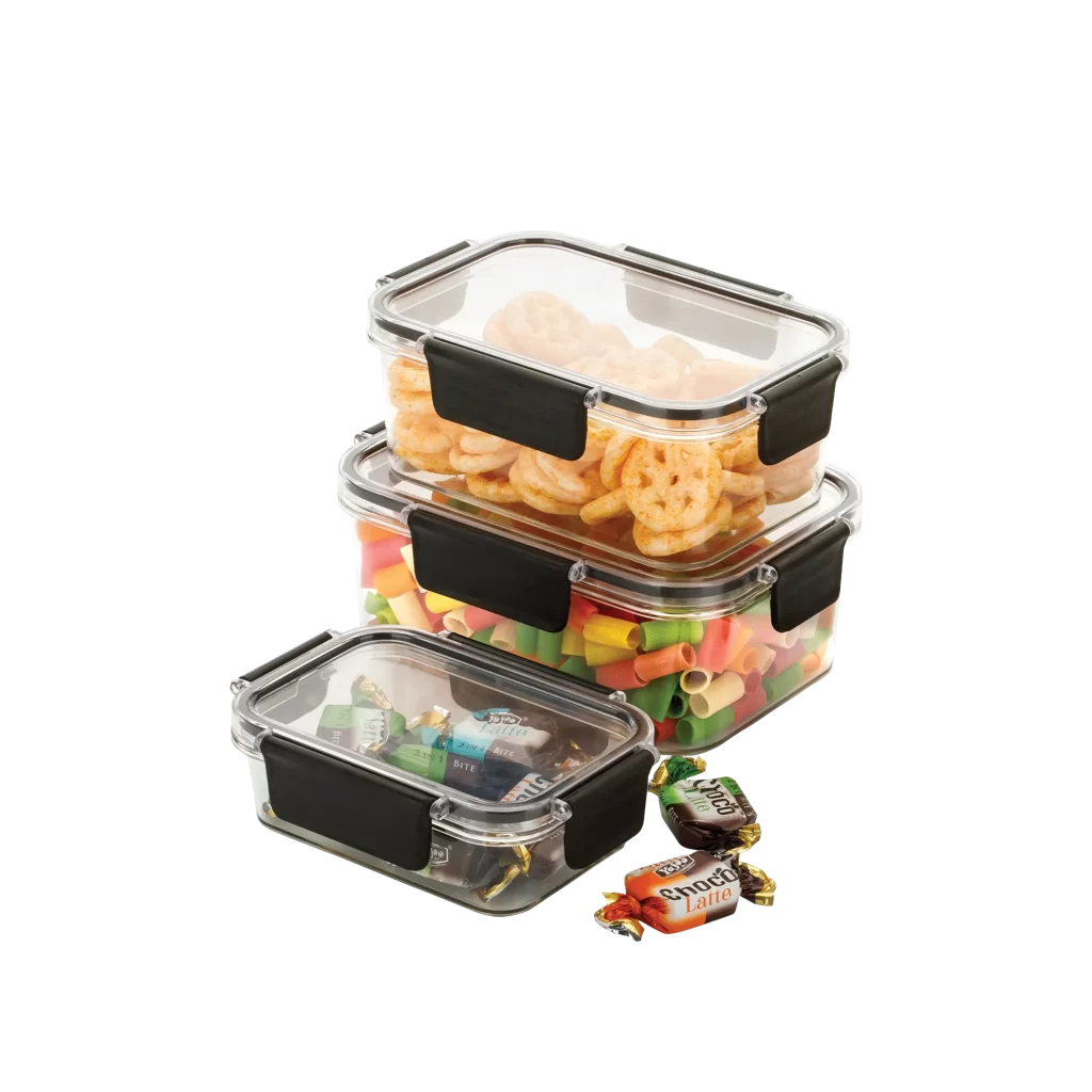 Unirize Crazy Container Set of 3 Pcs (300/800/1200)ml