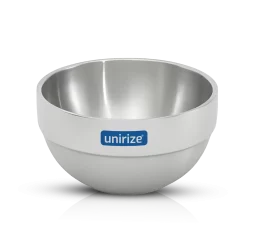 Unirize Stainless Steel Double Wall Bowl 6″ Per KG