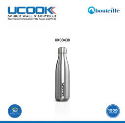 Stainless Steel Double Wall Water Bottle 1000ml (KK00430)