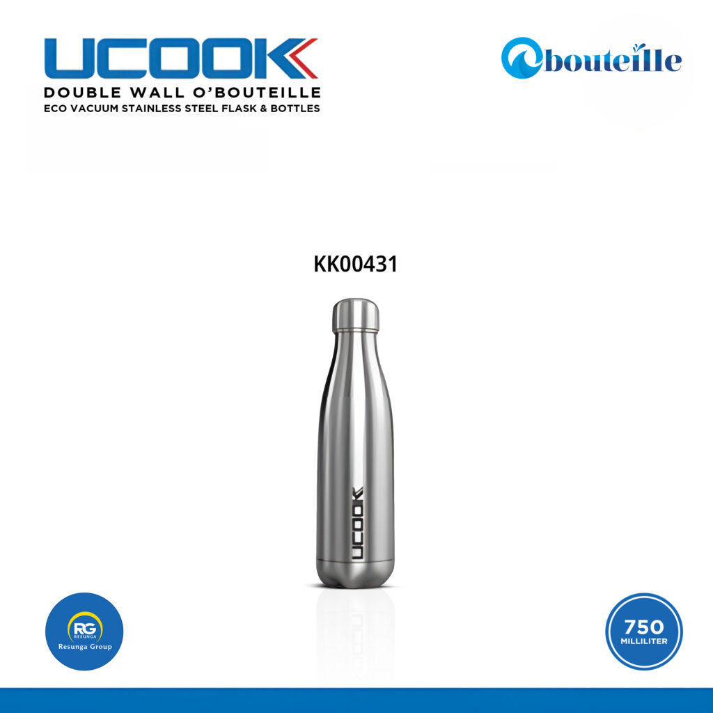 Stainless Steel Double Wall Water Bottle 750ml (KK00431)