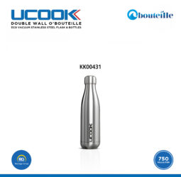 Stainless Steel Double Wall Water Bottle 750ml (KK00431)