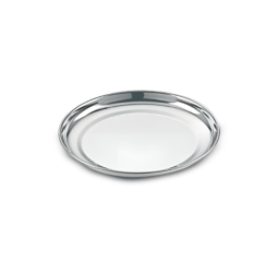 Unirize Stainless Steel Raj Bhog Thali 12″ Per KG