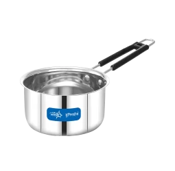 Unirize Stainless Steel Wire Handle Regular Sauce Pan 10×12 (1Kg)