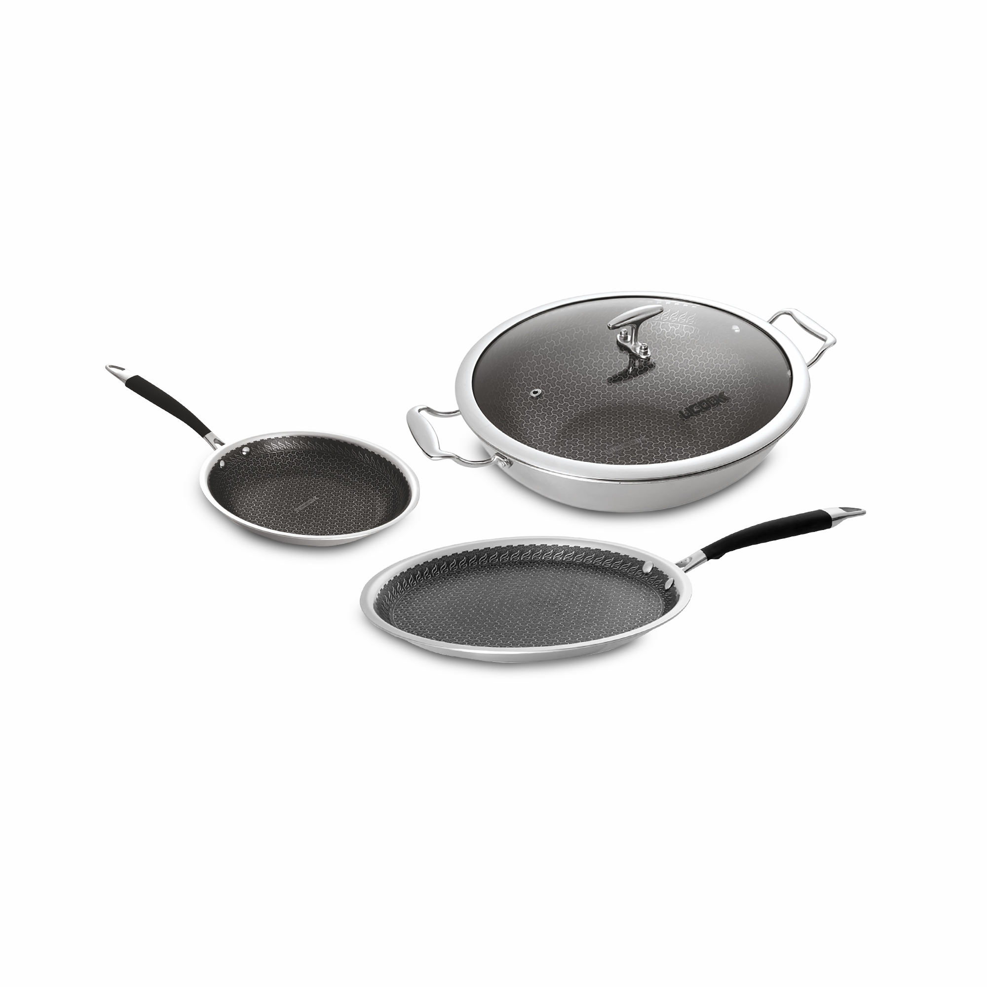 SS Non-Stick Triply Cookware