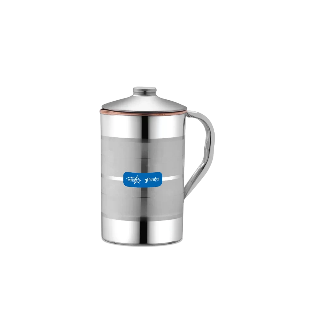 Unirize Stainless Steel Copper Jug 2Ltr