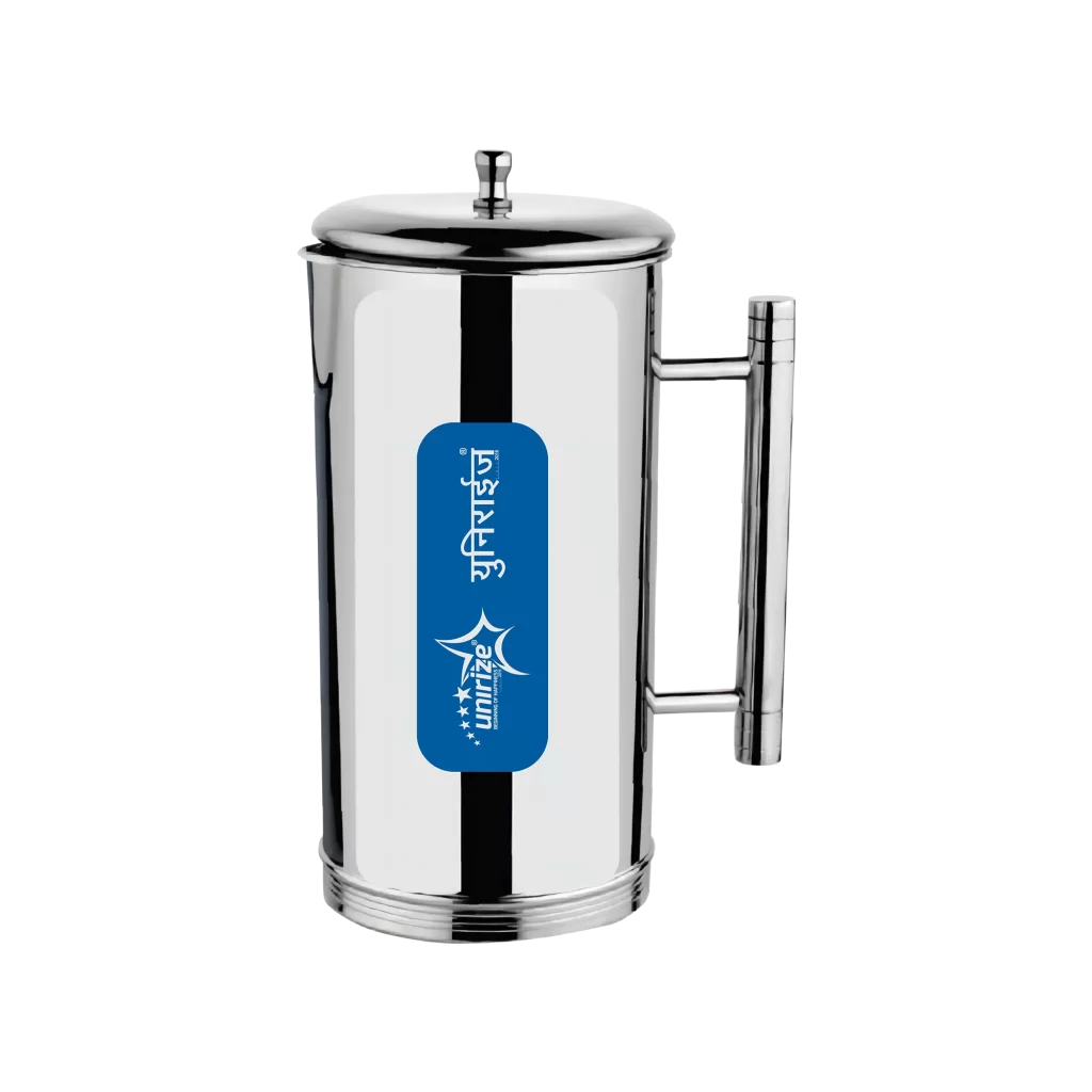 Unirize Stainless Steel Straight Water Jug 1500ml