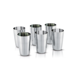 Stainless Steel Thums Up Plain Glass 7.5″ (Kg)