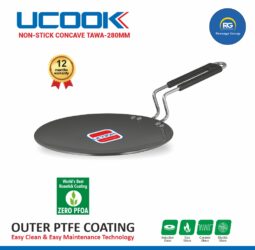 Non-Stick Concave Tawa 280mm