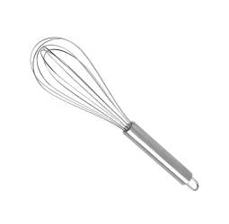 Unirize Stainless Steel Whisk 25cm