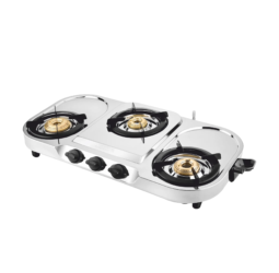 Junto Cooktop CS-S3 Series (3 Burner White)