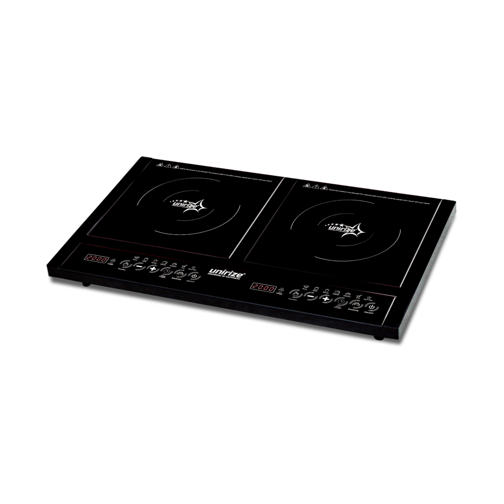 Unirize Double Induction Cooker (UR-AI2-1) Touch Control/2000 Watts