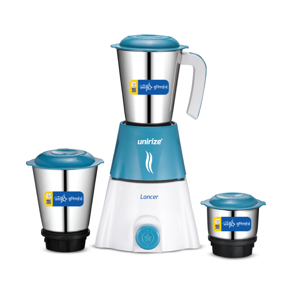 Unirize Mixer Grinder Lancer 3 Jar/450 Watts